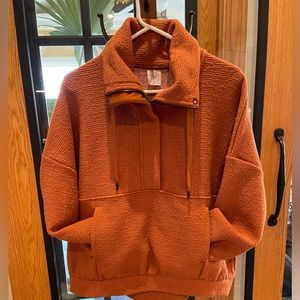 Calia Women’s Cloud Zip Placket Sweatshirt. Never worn, brand new, size S.